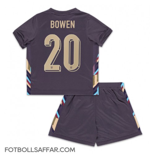 England Jarrod Bowen #20 Bortadräkt Barn EM 2024 Kortärmad (+ Korta byxor)